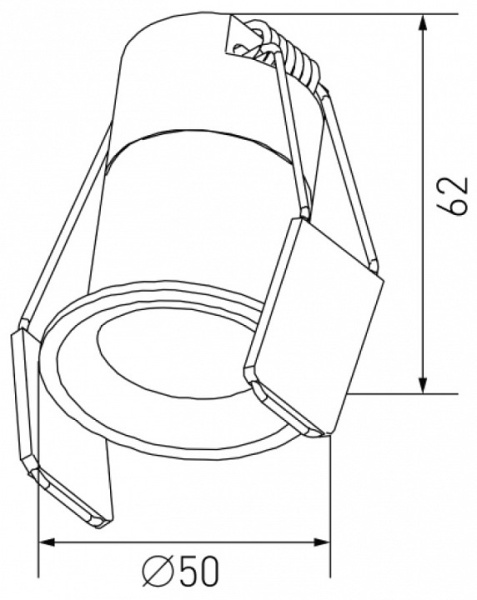 Встраиваемый светильник DesignLed HIDDEN 00-00006643