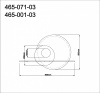 Накладной светильник Velante 465 465-071-03