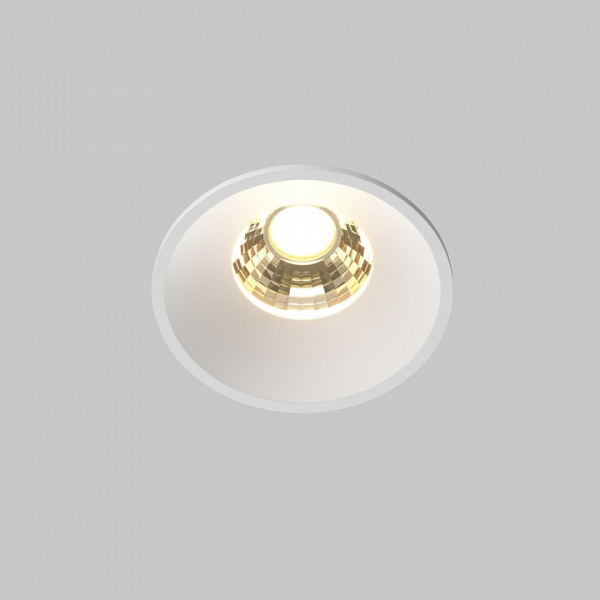 Встраиваемый светильник Maytoni Technical Раунд DL058-7W2.7K-W