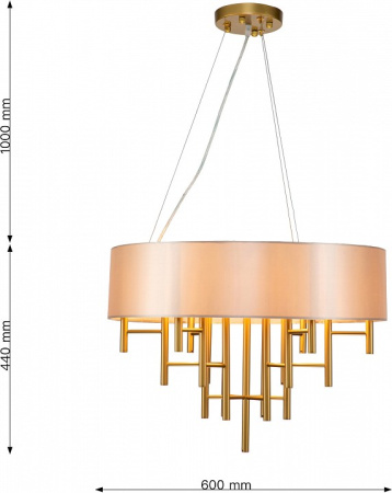 Подвесной светильник Favourite Cosmo 2993-6P