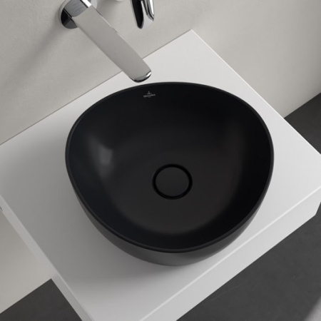 Раковина Villeroy&Boch Antao 40 4A7240R7 чистый черный