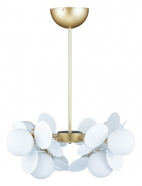 Люстра на штанге Loft it Matisse 10008/8 white