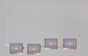 Подвесная люстра ILLUMICO  IL3080-4ASQ-26 AB DS