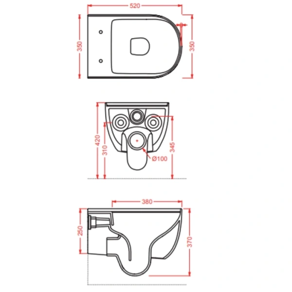Унитаз подвесной Artceram The One THV001 12 00 giallo zinco безободковый, желтый