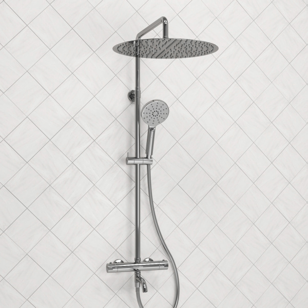 Душевая стойка WasserKRAFT A188.117.127.087.CH Thermo