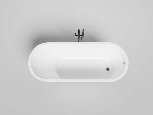 Ванна из искусственного камня Salini Ornella 180x80 102322MF покраска по RAL полностью