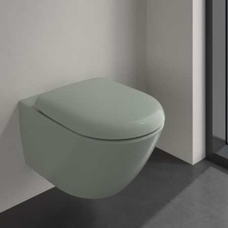 Подвесной унитаз Villeroy&Boch Antao 4674T0R8 утренний зеленый