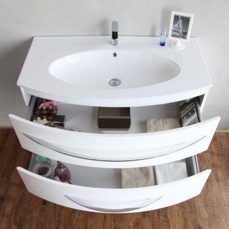 Тумба под раковину Belbagno PROSPERO BB1000DCS2C/SO-BB1000ARL Shampagne gold