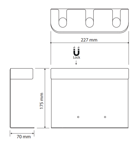 Держатель для дозатора Bemeta 146109441