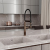Смеситель для кухни WasserKRAFT A8897 розовое золото