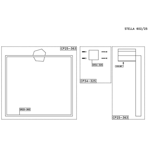 Полотенцедержатель Stella ST 10033 CR00