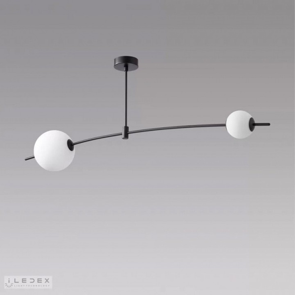 Светильник на штанге iLedex Epical 6827-2 BK+WH