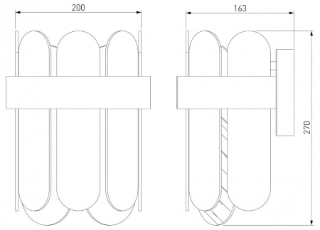 Бра Bogate's Conte 333/1