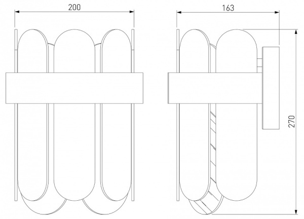 Бра Bogate's Conte 333/1