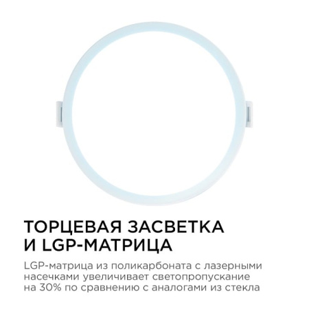 Встраиваемый светильник Apeyron Electrics  06-53