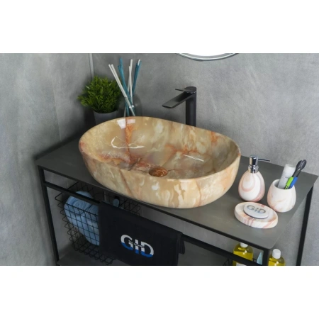 Раковина 60x40 см GID Stone Edition Mnc174
