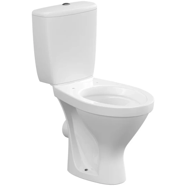 Унитаз-компакт Cersanit Melar A64234 с сиденьем микролифт, белый