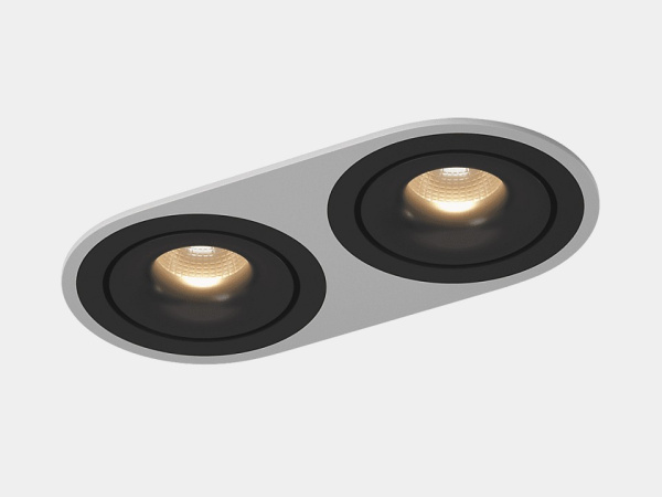 Рамка на 2 светильника SWG PRO COMBO COMBO-1R2-WH