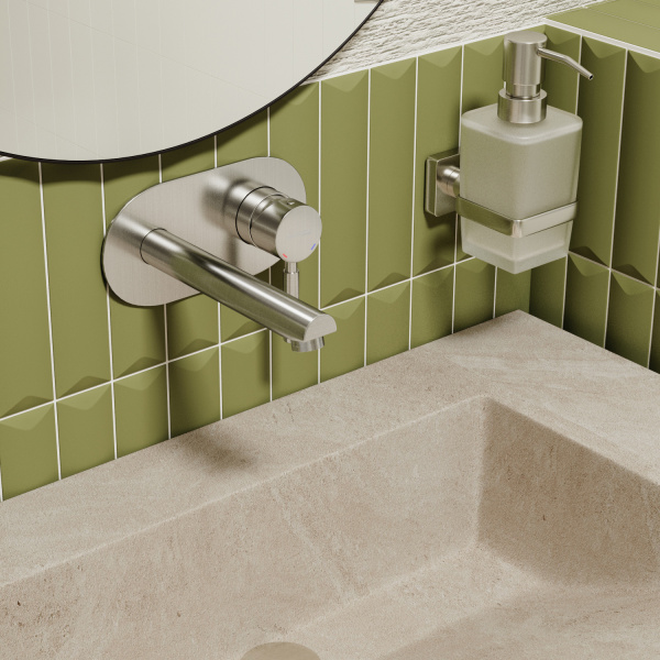 Смеситель для раковины WasserKRAFT Wern 4230 сталь