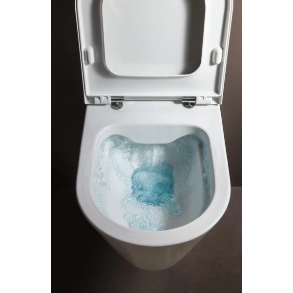 Унитаз подвесной Laufen Kartell by Laufen 8.2033.6.400.000.1 безободковый, белый