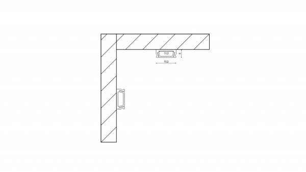 Короб накладной SWG SF SF-1506