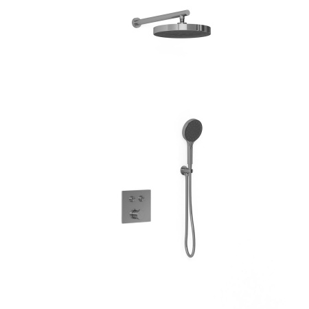 Душевой комплект Vincea Inspire VSFW-4I212GM вороненная сталь