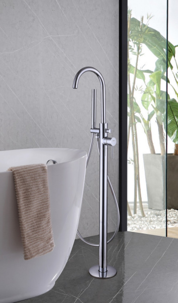 Напольный смеситель для ванны Abber Wasser Kreis AF8115N