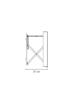 Зеркало Bagno Piu Neo 80X60 белое