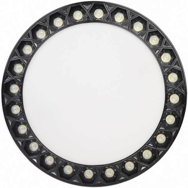 Накладной светильник iLedex Technical Mercury 5552-24W-D165-3/4K-WH+BK