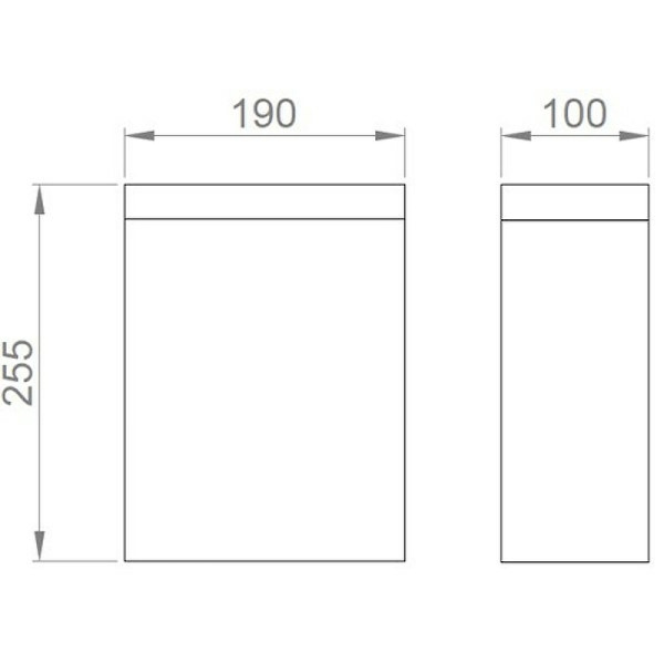 Ведро для мусора Nofer 09002.S матовая нержавеющая сталь