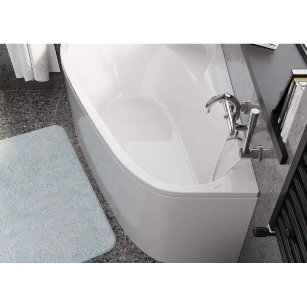 Акриловая ванна 160x105 см L Vagnerplast Selena VPBA163SEL3LX-04