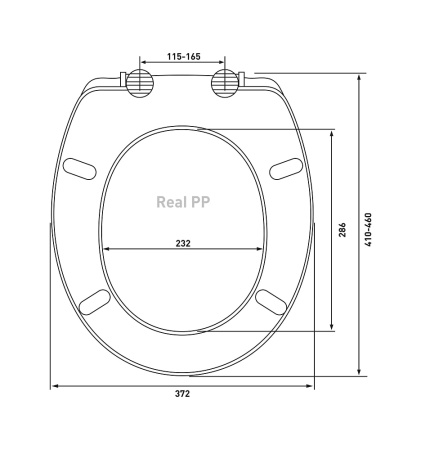 Сиденье Berges Real PP 020304