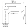 Смеситель для раковины WasserKRAFT Mindel 8503