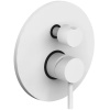 Комплект смесителей Paffoni Light KITLIG018BO006 белый матовый