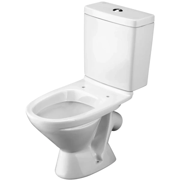 Унитаз-компакт Santek Лига 1.WH30.2.141 косой выпуск, с сиденьем, белый