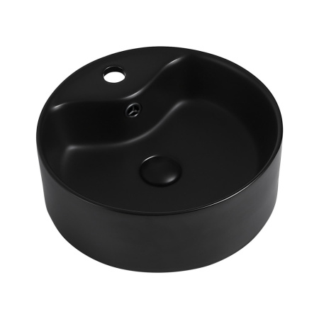 Раковина накладная Abber Bequem 41 AC2104MB черная матовая
