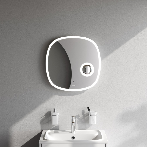 Зеркало AM.PM Func 55 M8FMOX0553SA с подсветкой и косметическим зеркалом