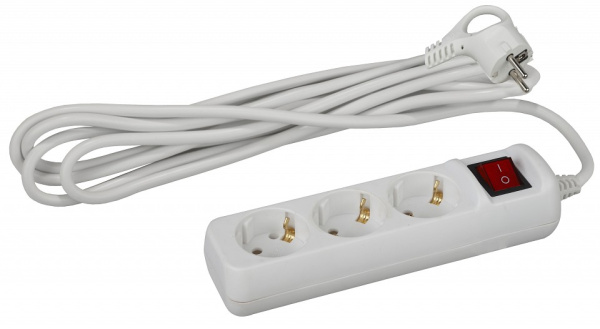 Удлинитель с выключателем Эра  UX-3es-1,5m