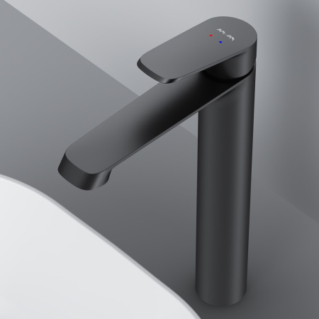 Смеситель для раковины AM.PM Func F8F92022 черный матовый