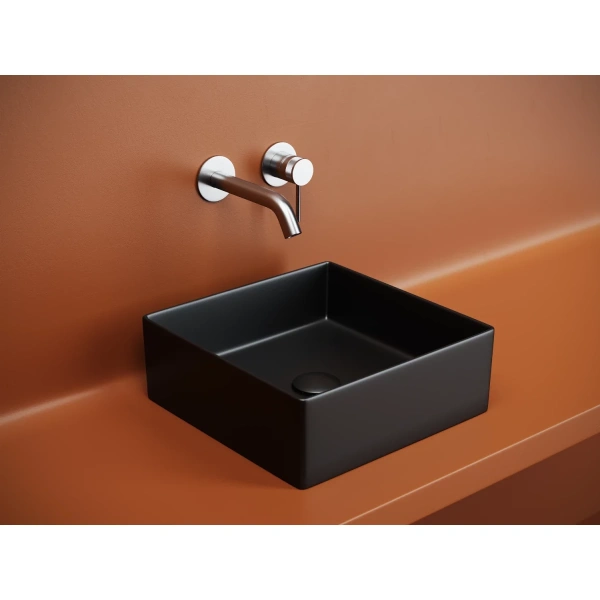 Раковина-чаша Ceramica Nova Element CN6068MB 36,1x36,1 см, накладная, черный матовый
