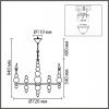 Подвесная люстра Lumion NANA 8260/8