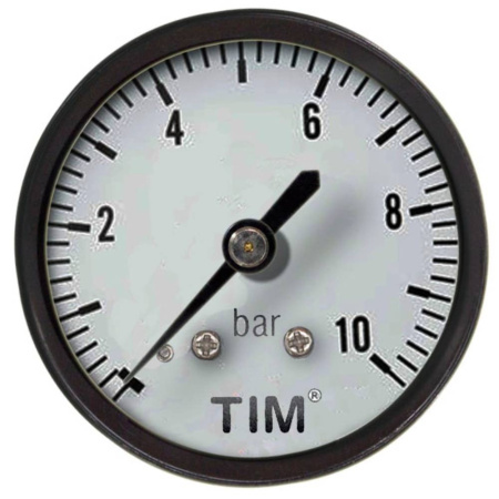 Манометр аксиальный TIM 6 бар Y-50T-6bar