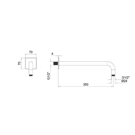 Кронштейн Almar E021112.CR