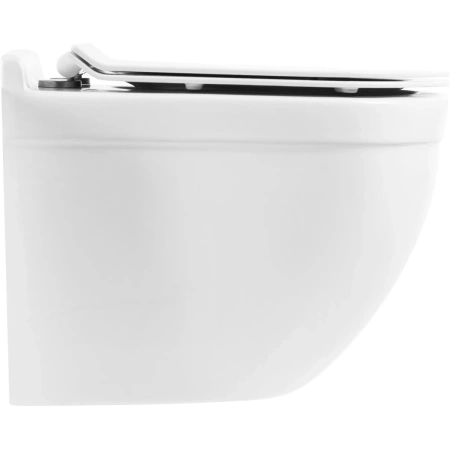 Унитаз подвесной BelBagno Senso-R BB017CHR безободковый, белый