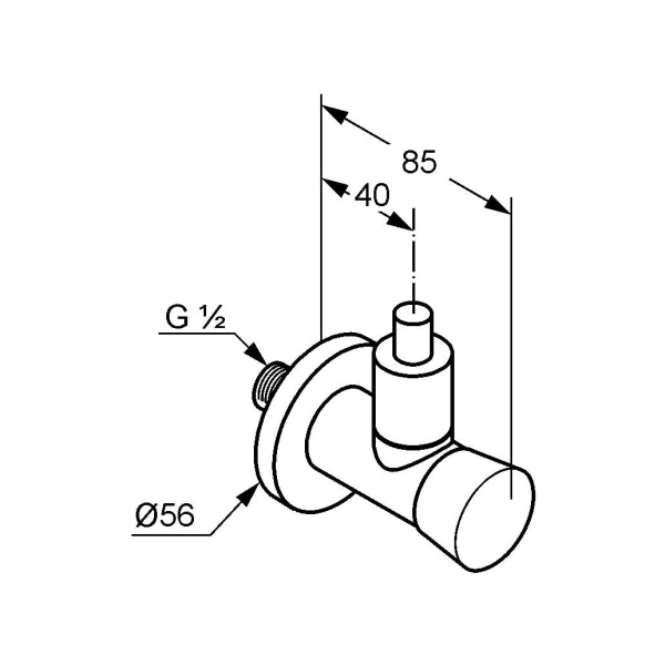 Смеситель для раковины Kludi Adlon 510460520