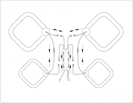 Потолочная люстра Ambrella Light FA FA3822