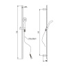 Душевой набор Paini Bergamo BRCR121L7