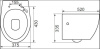 Подвесной унитаз BelBagno Prospero BB507B безободковый