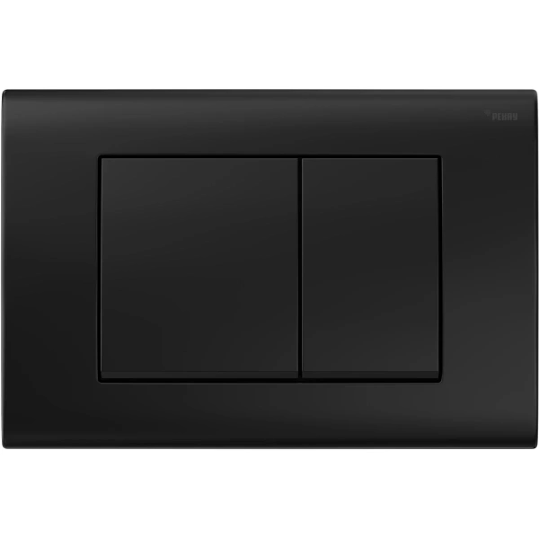 Инсталляция для унитаза Рехау Nova Quad 001 19101041001 с кнопкой смыва, черный матовый