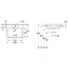 Раковина 60x47 см Villeroy & Boch Subway 3.0 4A706F01